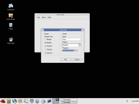 Mozilla on Linux Screenshot